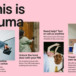 Numa Frankfurt Blau 아파트호텔